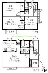 アベニュー浜田山の物件間取画像